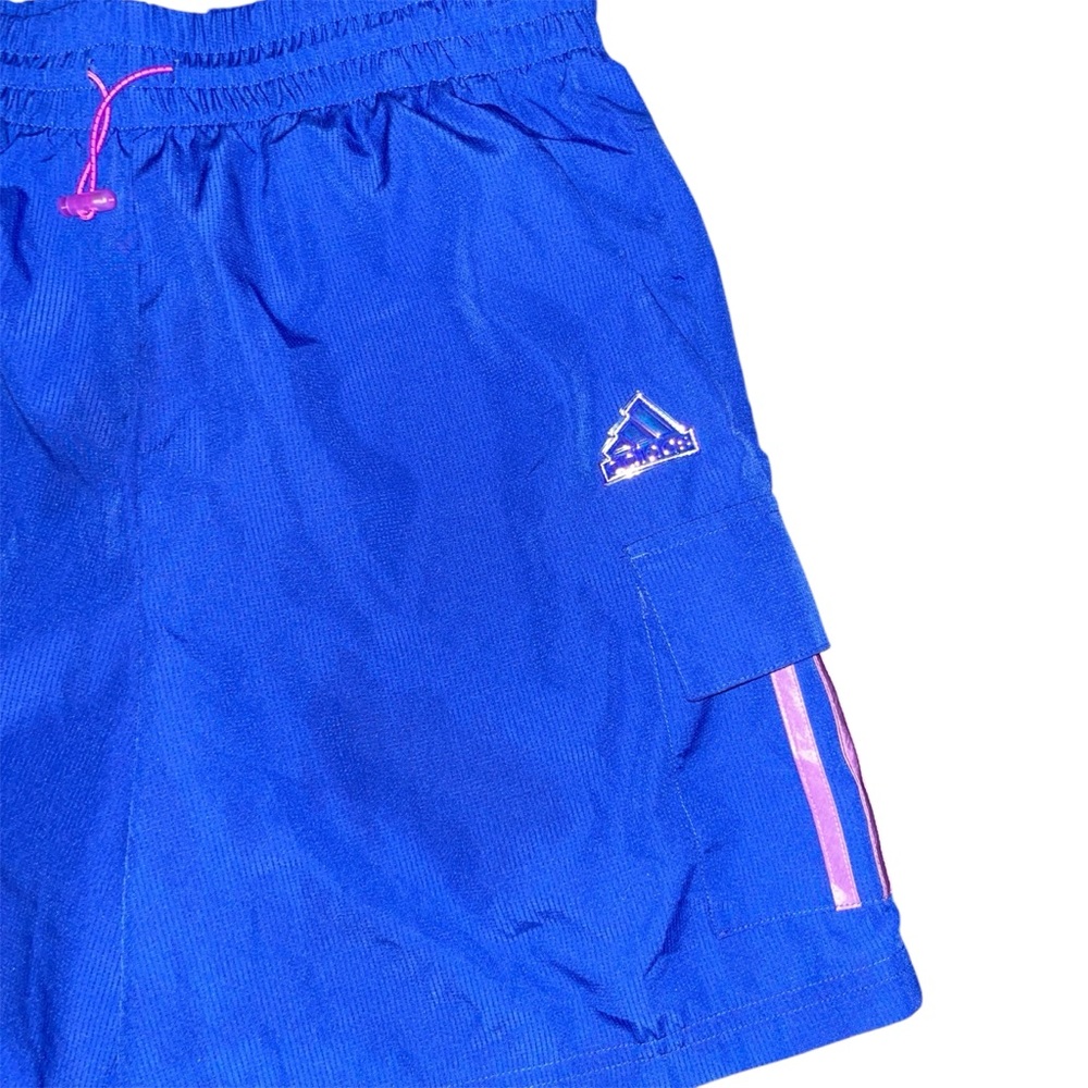 Adidas Royal Blue Sports Shorts - Picture 2 of 5